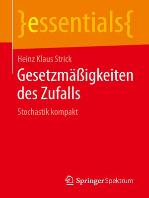 cover image of Gesetzmäßigkeiten des Zufalls